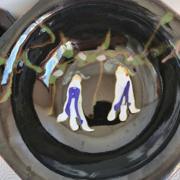 Charlie Farrero Pottery 2 pce Octagonal Bowl Set - Picture 5 of 6